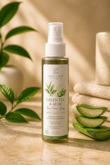 Face Spray Green Tea & Aloe Vera